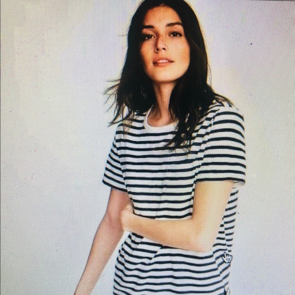 Old Navy Tops - Old Navy Womens T shirt Striped Boyfriend Tee